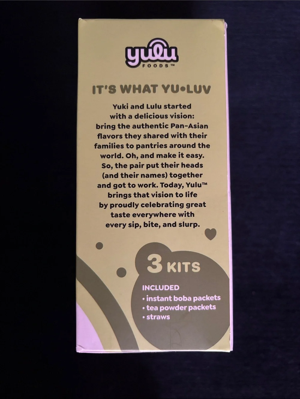 Yulu Foods | Matcha Milk Tea Instant Kit BOBA TEA Matcha Trending 3 KIT Box NWT